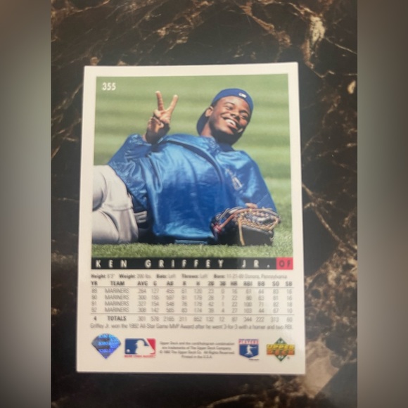 Ken Griffey jr card - Picture 3 of 3